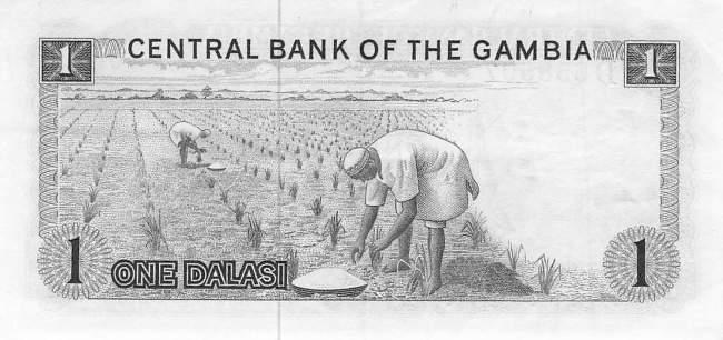 1 Dalasi 1972  p.4c